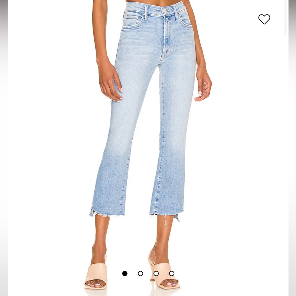 Mother Insider Cropped Fray, size 24